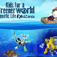 KidZania Mumbai: Kids For A Greener World @ Aquatic Life !