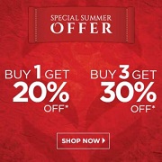 Summer Sale: Buy 3 get 30% OFF, Buy 1 get 20% OFF