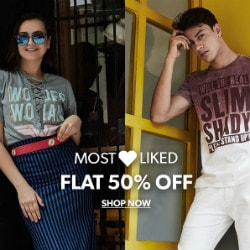 Flat 50% OFF on Most Like Exclusives !