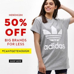 Minimum 50% OFF on Big Brands EOSS
