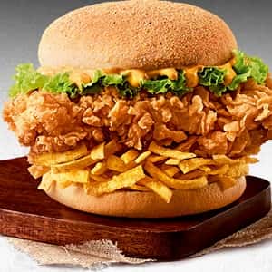 NEW Krunchy Burger @ ONLY ₹160